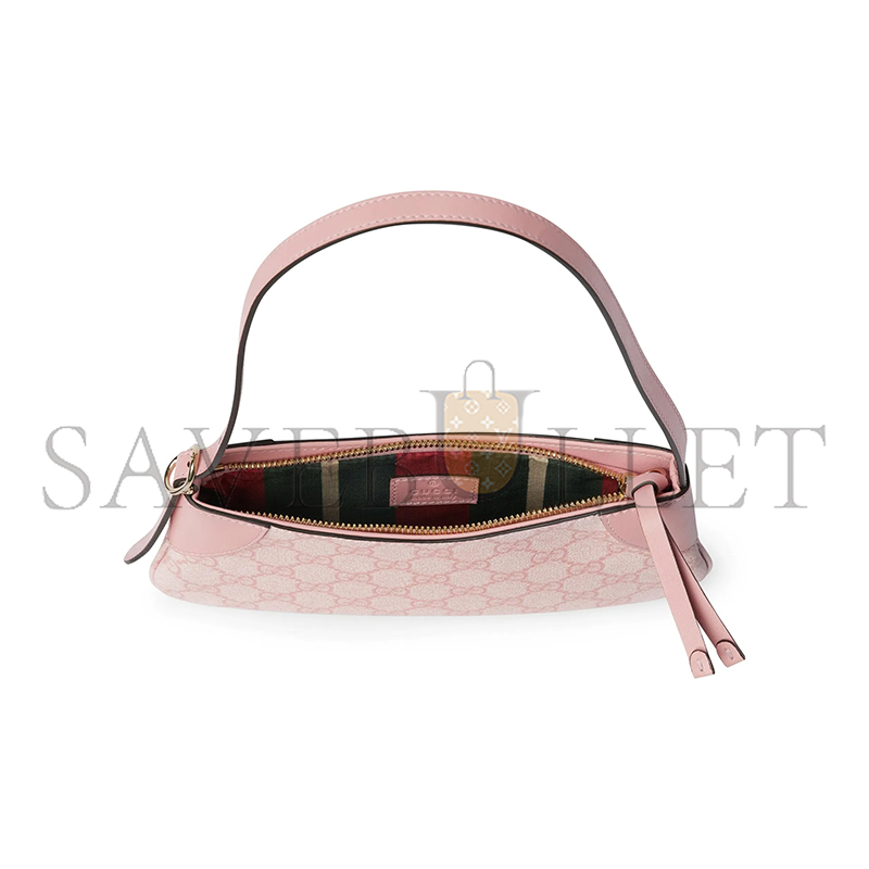 GUCCI GG EMBLEM SMALL SHOULDER BAG 820696 (23*13*2cm)